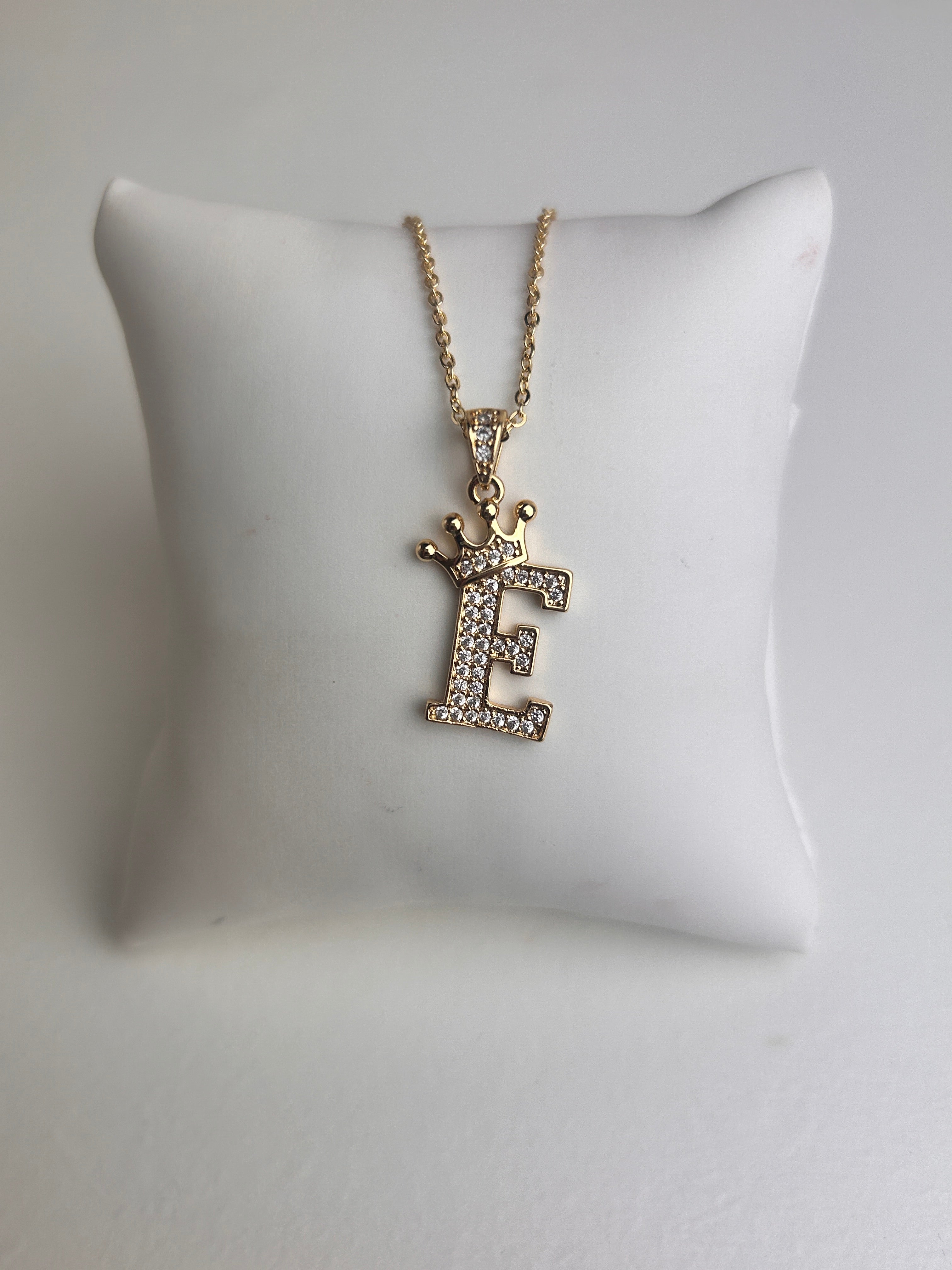 Gold Personalised Initial Necklace