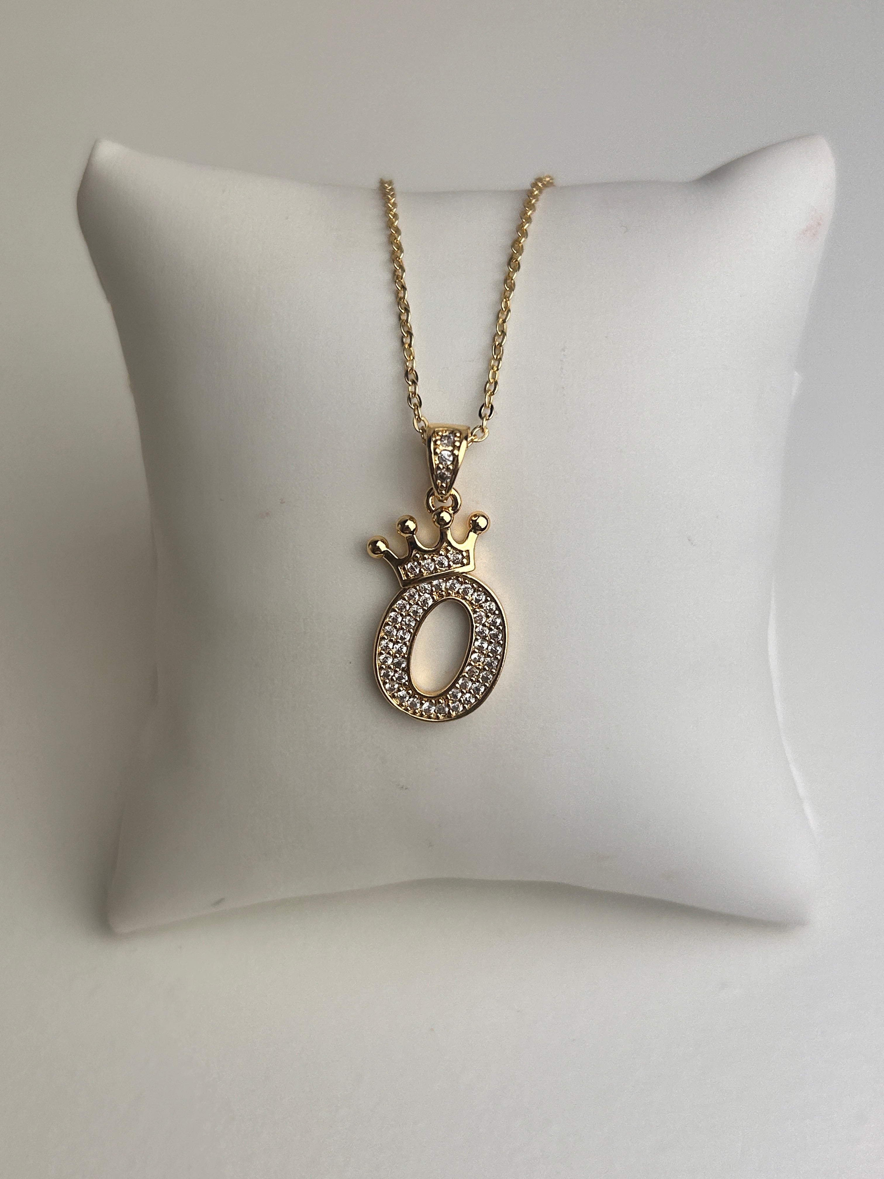 Gold Personalised Initial Necklace