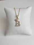 Gold Personalised Initial Necklace