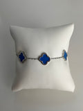 Silver Clover Bracelet