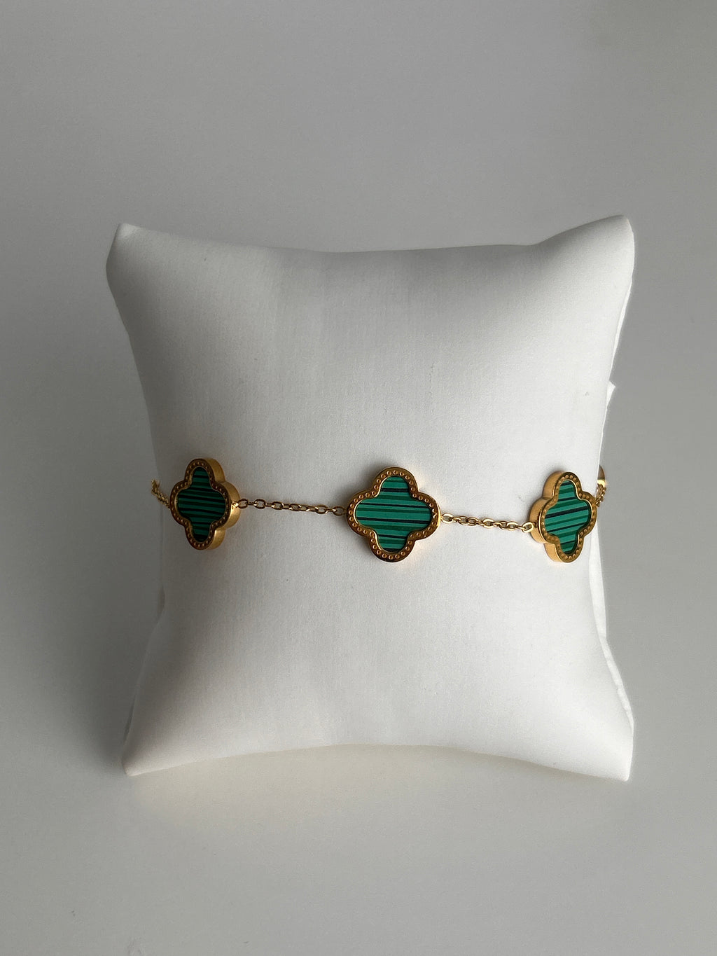 Gold Clover Bracelet