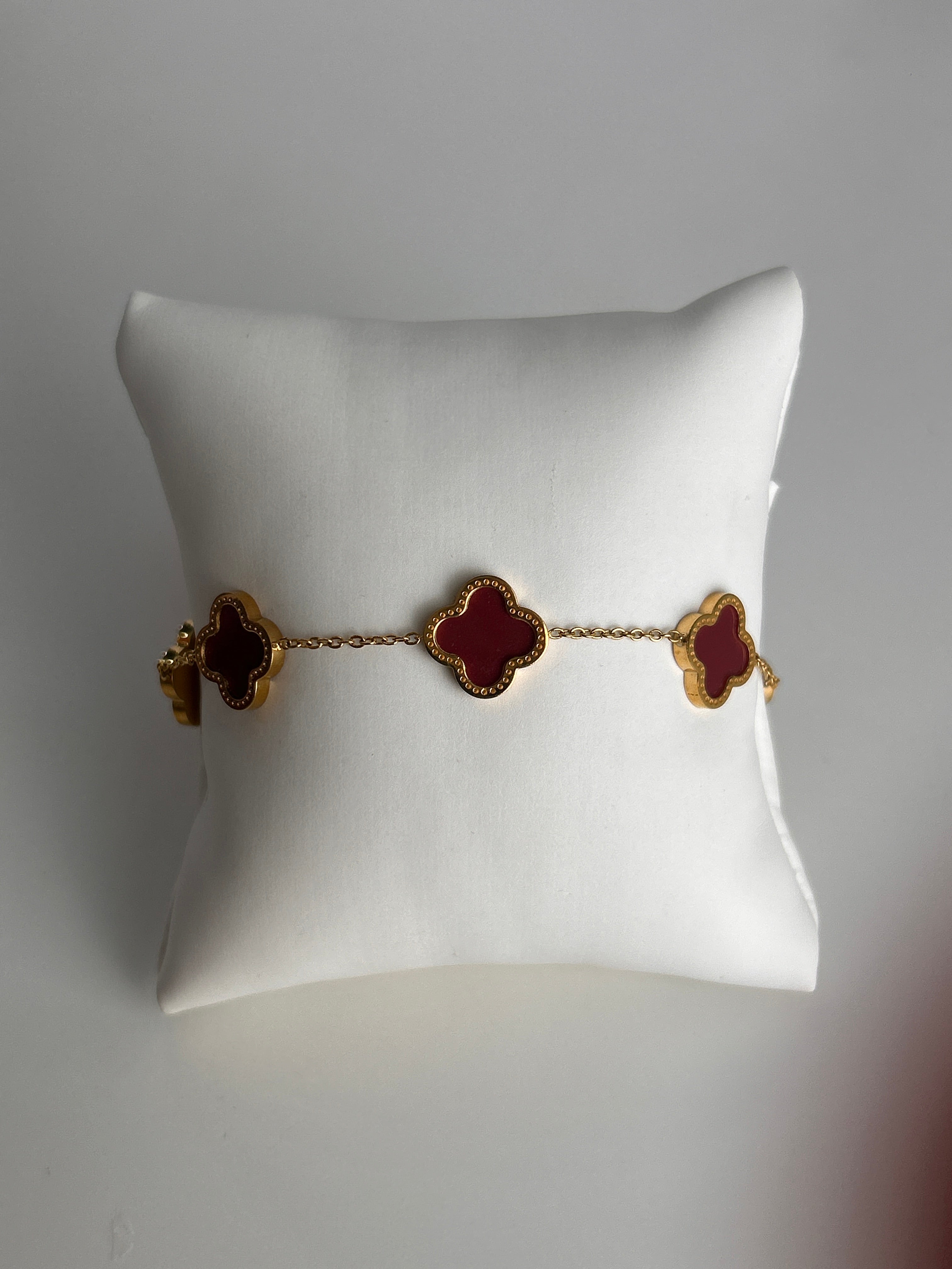 Gold Clover Bracelet
