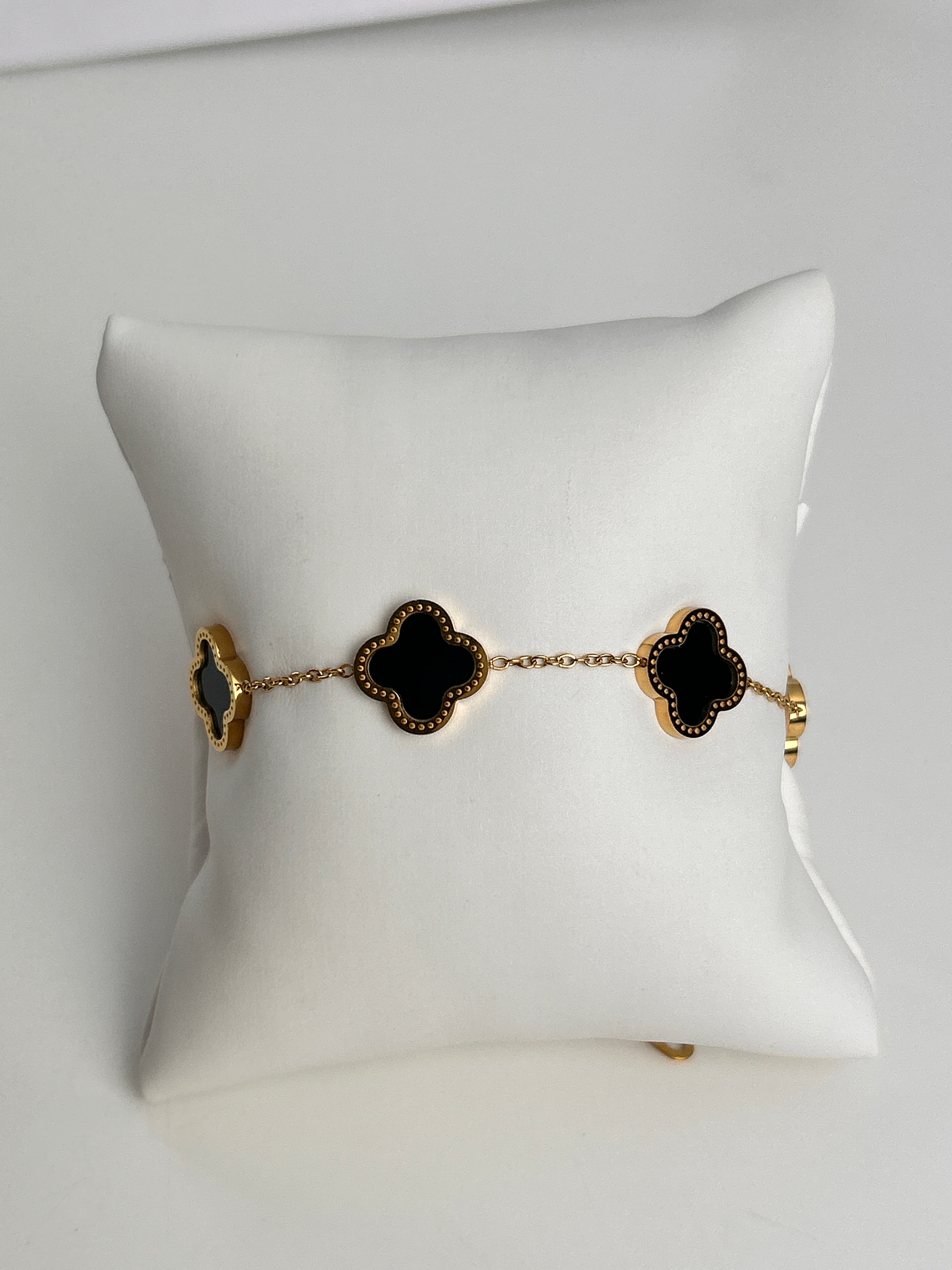 Gold Clover Bracelet